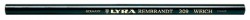 Угольный карандаш масляный обезжиренный LYRA CARBON REMBRANDT, средний, артикул L2037002