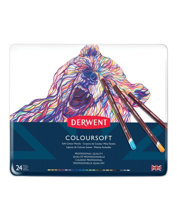 Карандаши цветные 24 цвета Coloursoft, артикул 0701027