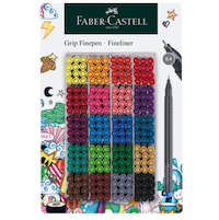 Капиллярные ручки GRIP FINEPEN 0,4 мм, Faber-Castell